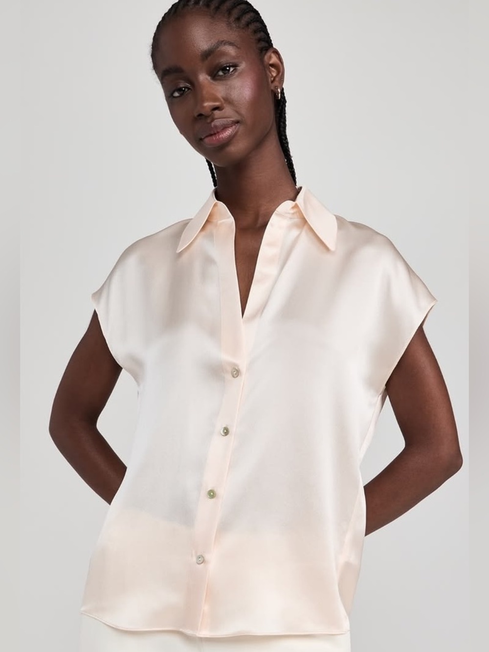 VINCE SILK BLOUSE